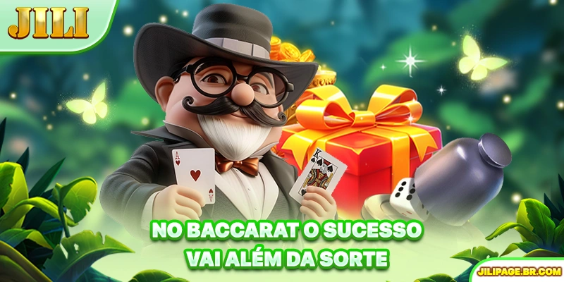 No Baccarat o sucesso vai além da sorte